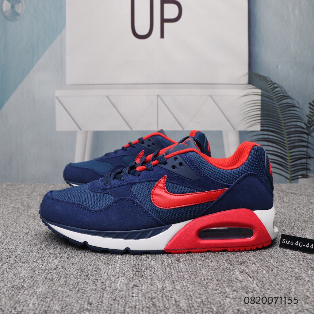Men Nike Air Max Direct Blue Red White Running Shoes - Click Image to Close